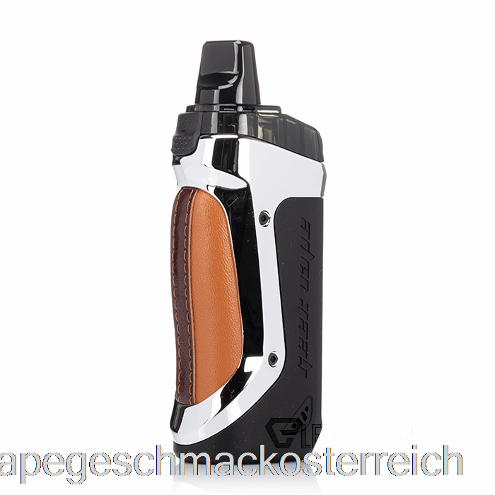Geek Vape Aegis Boost 40 W Pod Mod Kit Luxury Edition – Silberner Vape-Geschmack